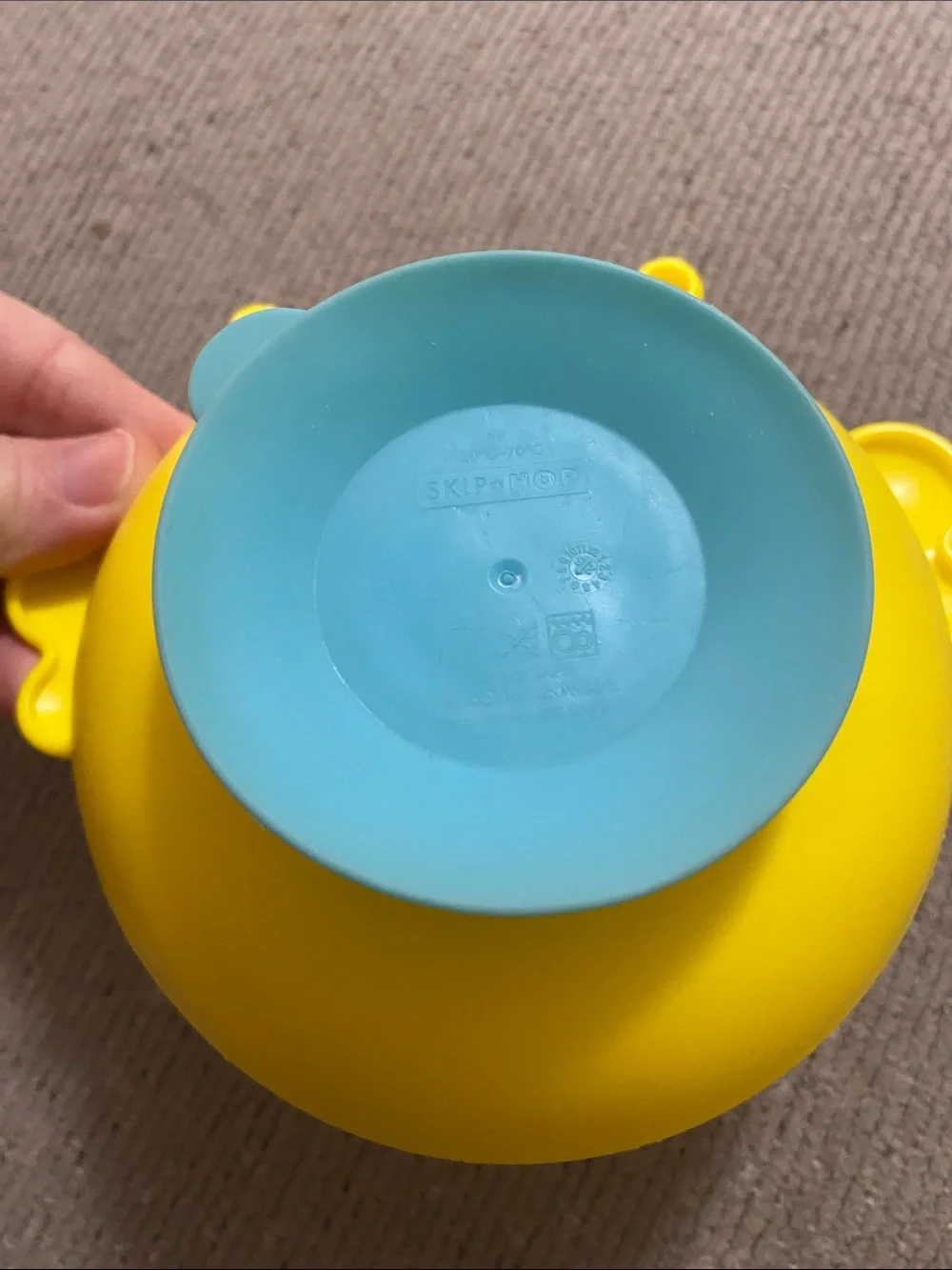 Skip Hop activity center Yellow Bee Face suction Bowl explore & more